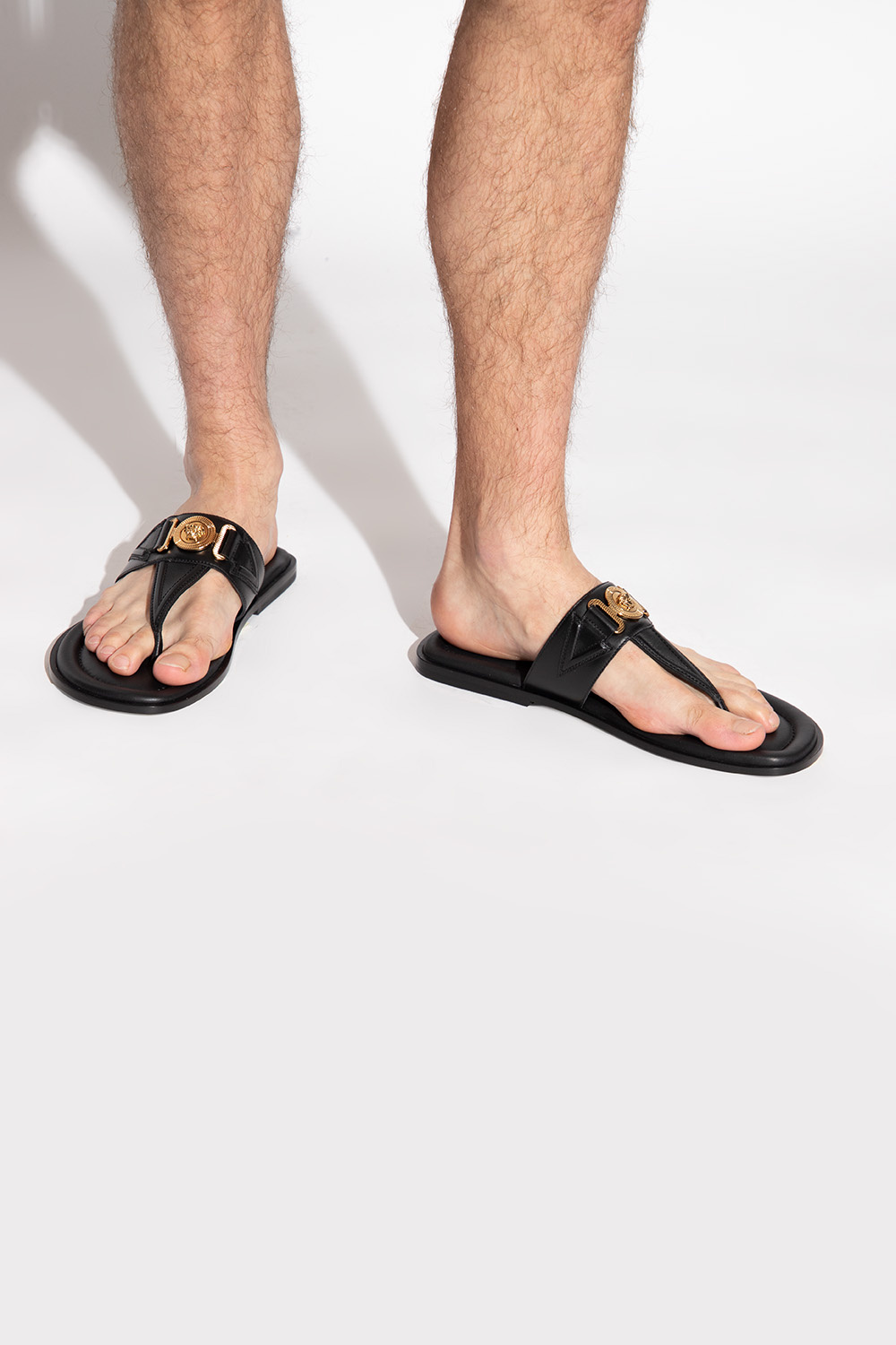 Versace mens cheap flip flops